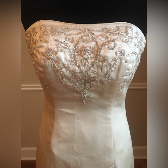 Champagne formal/wedding gown - Picture 2 of 6